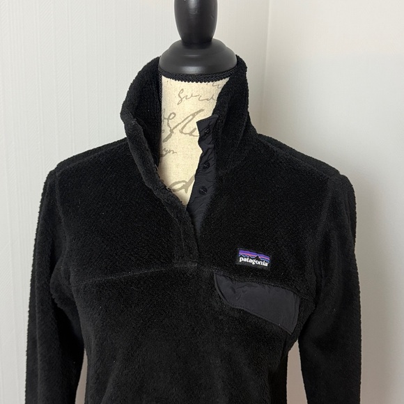 Patagonia Snap-T Pullover Fleece size Small Black color - Picture 3 of 7